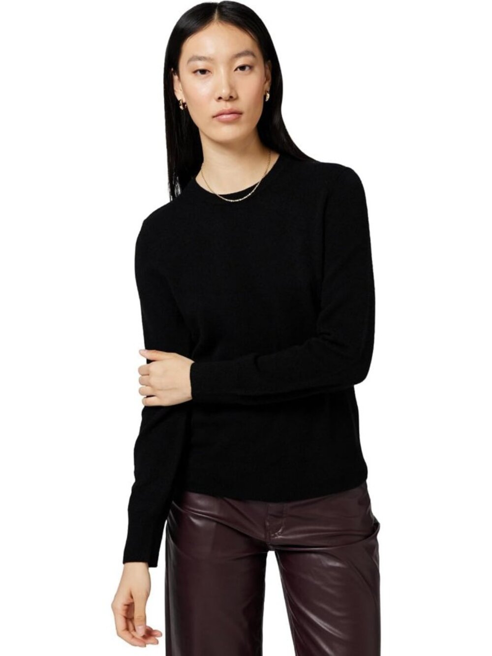 Cozy Cashmere Crewneck Sweater for Women | Soft, Stylish & Warm Essential